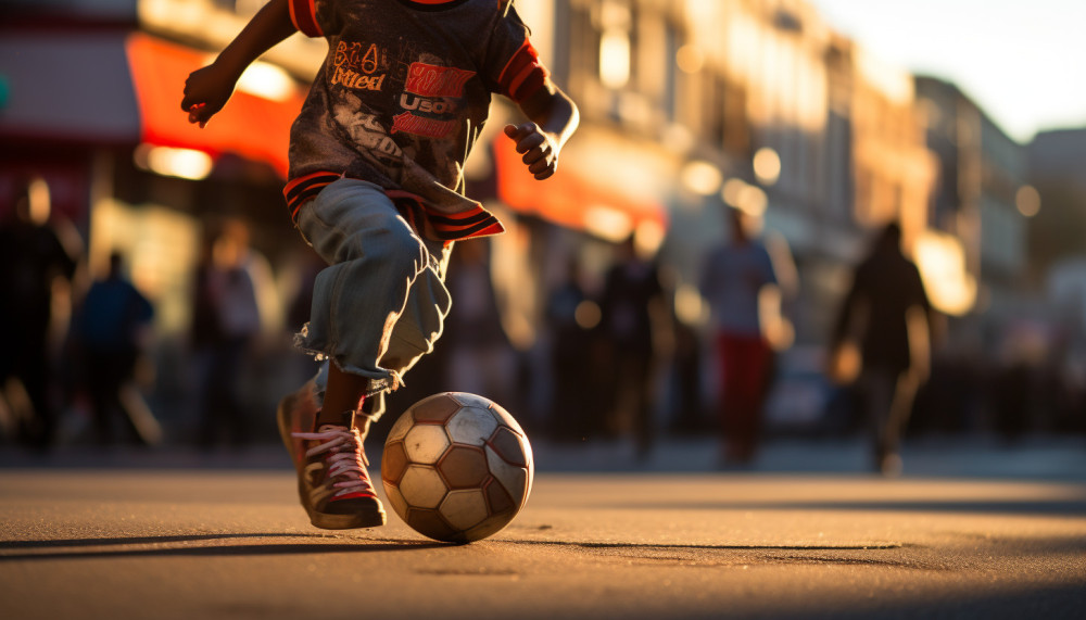 Le origini del calcio in strada: l'emozione del gioco